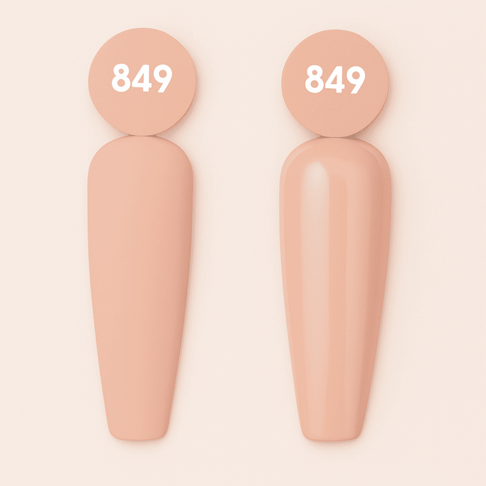 dusty aprikos gellack