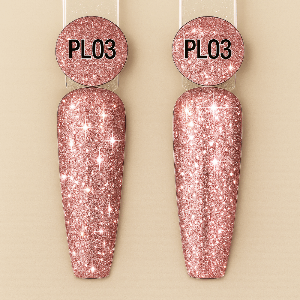 platinum gellack rosegold