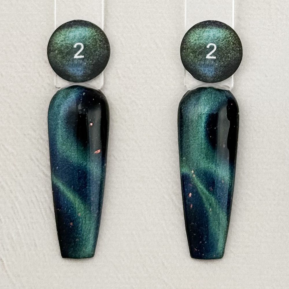 FOREST GALAXY 5D Cat Eye gellack - Bild 2