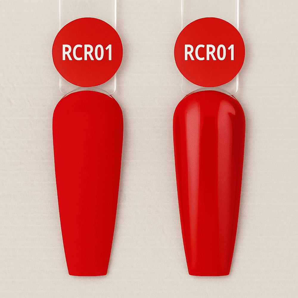 NC BeautyPro professionellt gellack – färgprov på UV/LED-härdande gel polish för salongsbruk