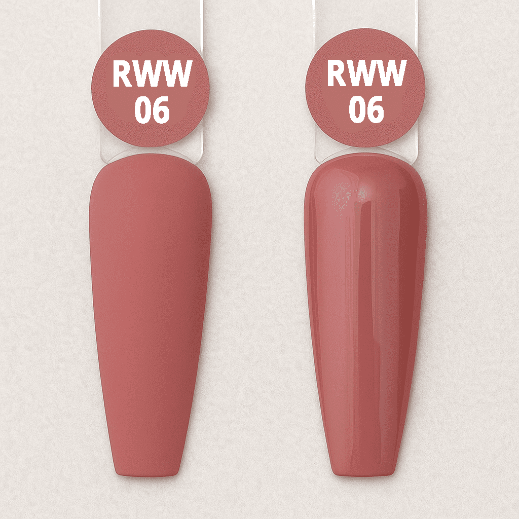 DUSTY ROSE gellack Upplösbar