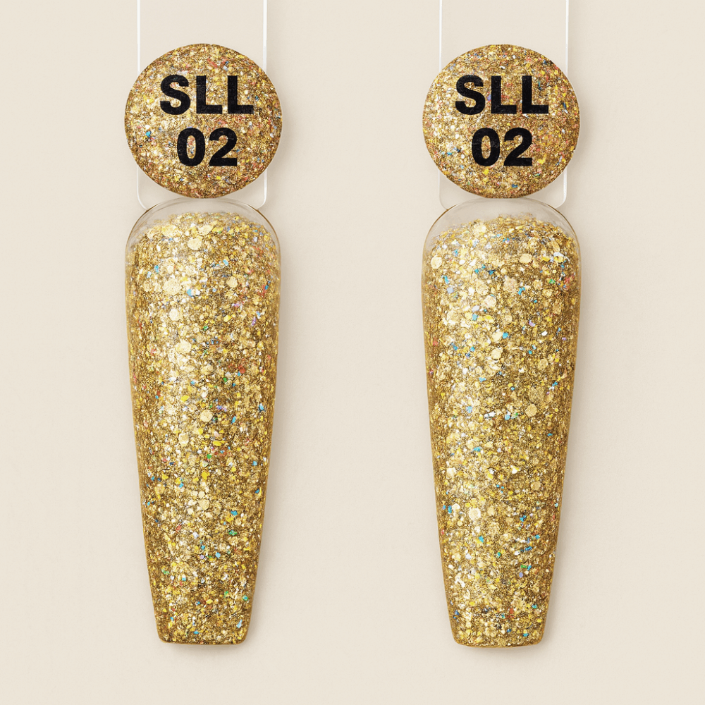 gold sparkle gelalck