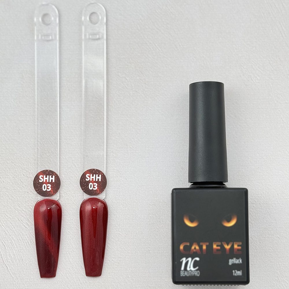 RUBY VELVET Cat Eye gellack - Bild 3