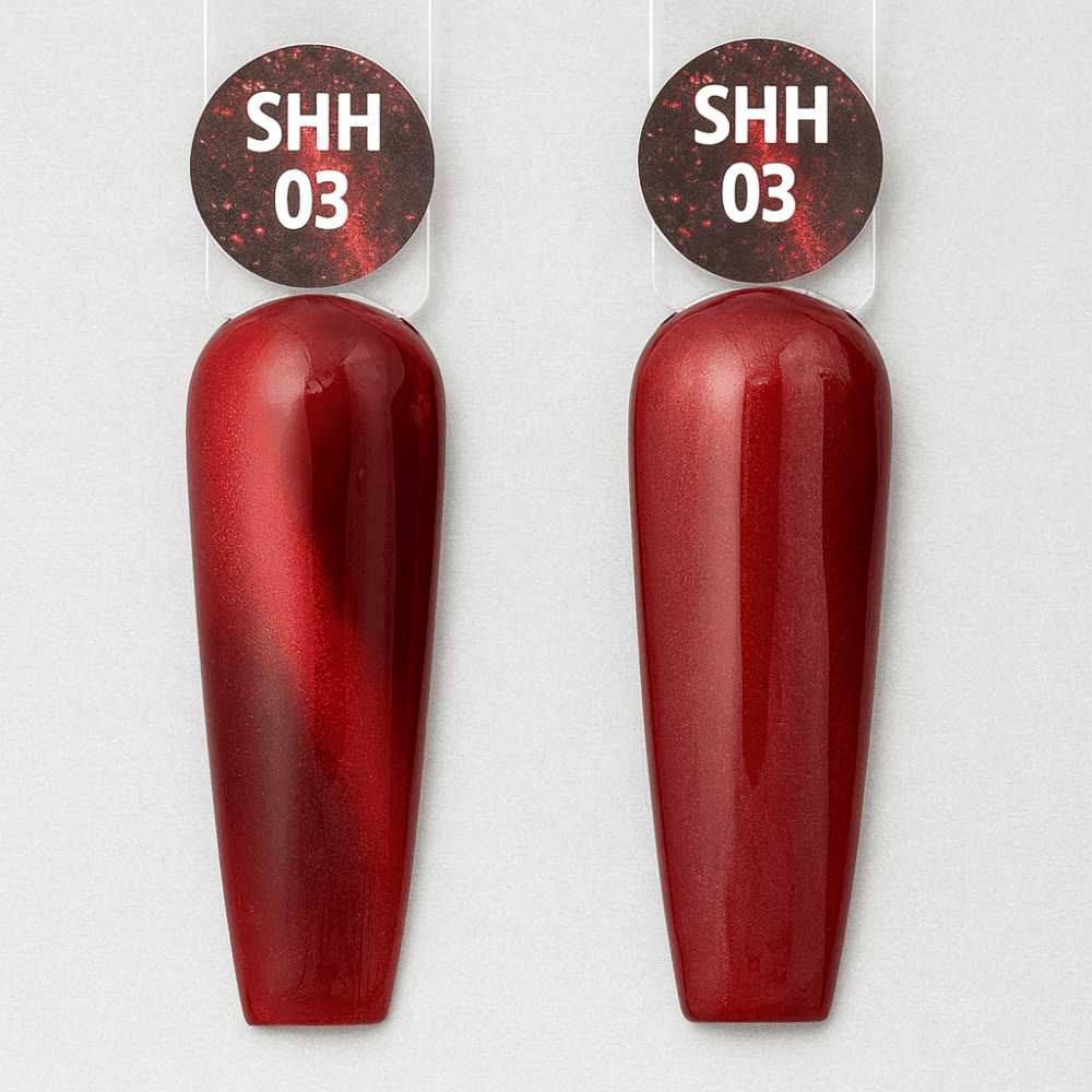 RUBY VELVET cat eye gellack