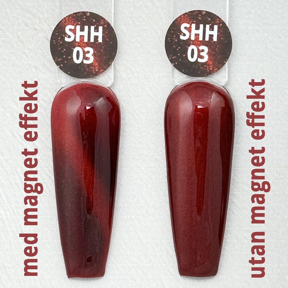 RUBY VELVET Cat Eye gellack - Bild 2