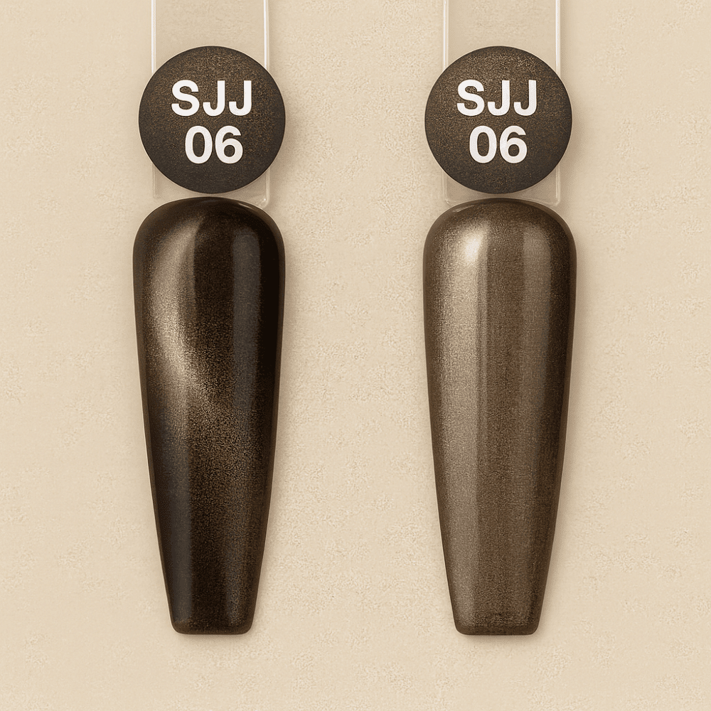 mocha velvet cat eye gellack