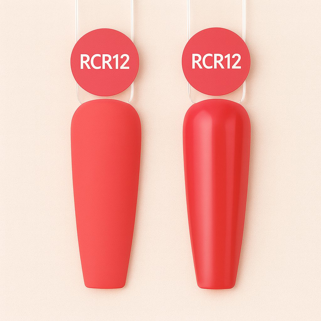 Hot Coral Red gellack