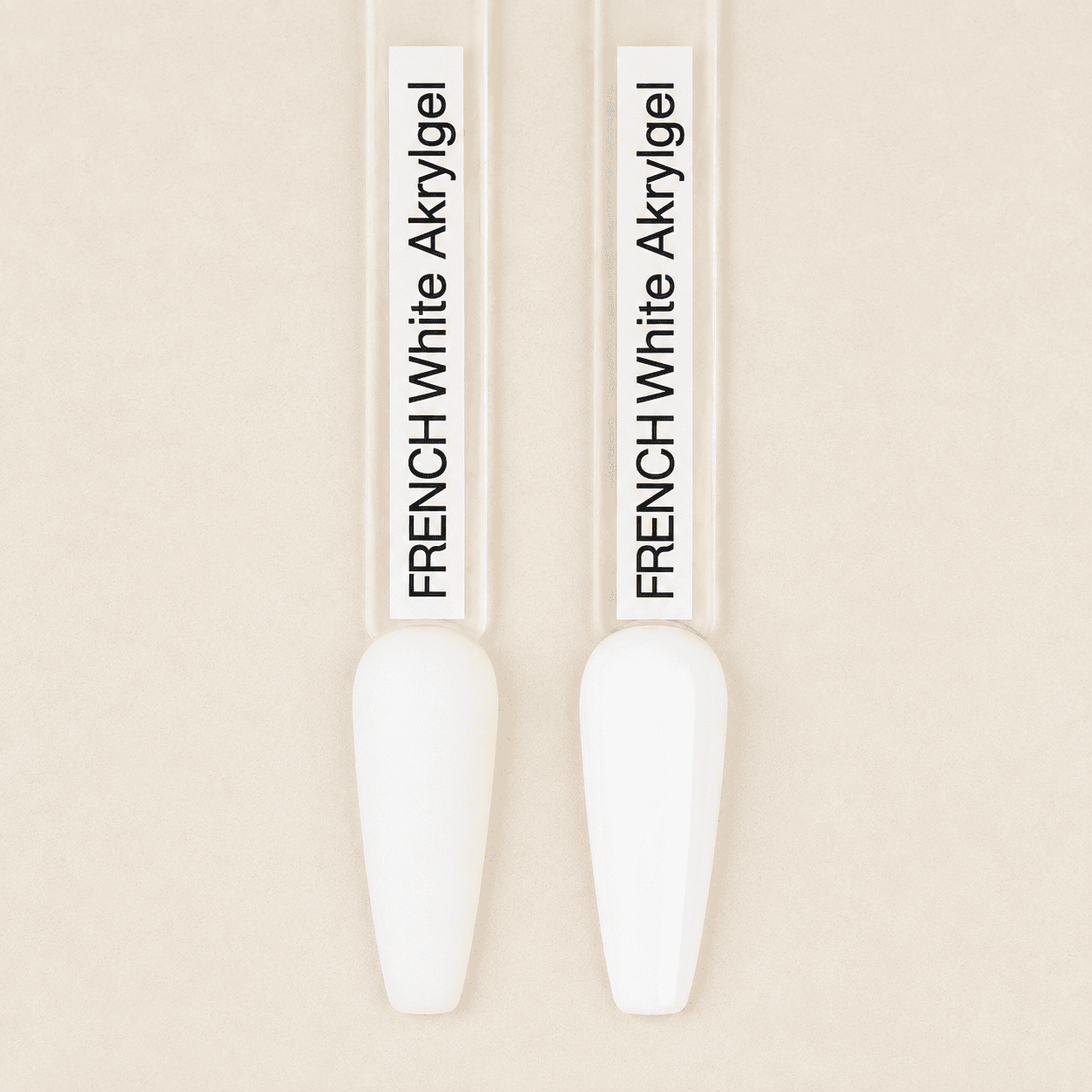 NC BeautyPro French White Akrylgel 30 g – vit akrylgel för fransk manikyr